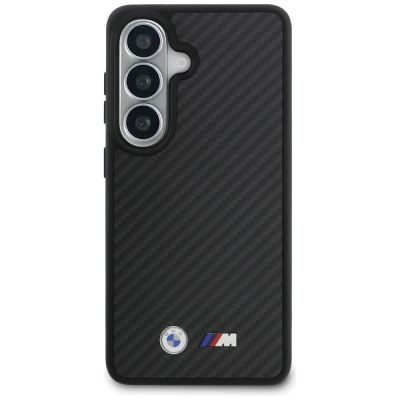3. Etui BMW M Kevlar Logo MagSafe na Samsung Galaxy S26 - czarne