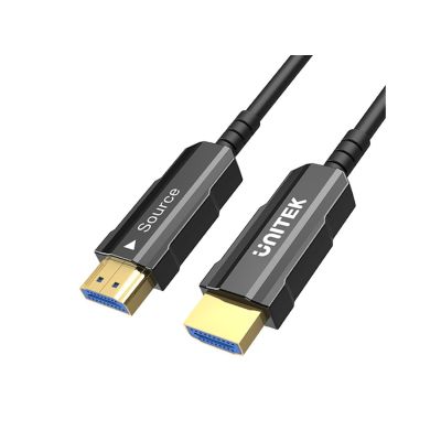 5. UNITEK KABEL OPTYCZNY HDMI 2.0 Active Optical Cable 4K 60HZ 20M