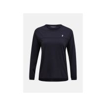 Koszulka PEAK PERFORMANCE W Trail Wool Blend LS czarny