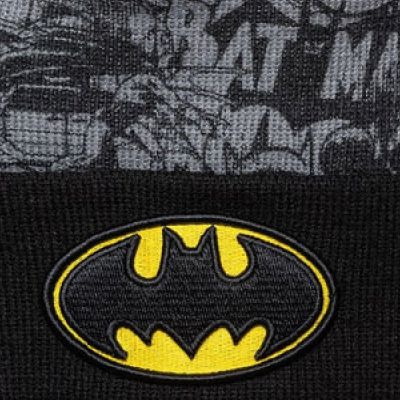 3. Czapka zimowa dziecięca New Era Batman Youth DC Black Cuff Knit Beanie - 60691137