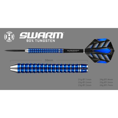 14. Rzutki Harrows Swarm 90% Steeltip HS-TNK-000013891