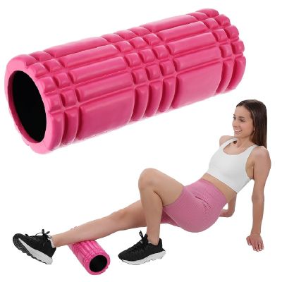 15. WAŁEK ROLLER DO ĆWICZEŃ RÓŻOWY 33x14,5CM 800G