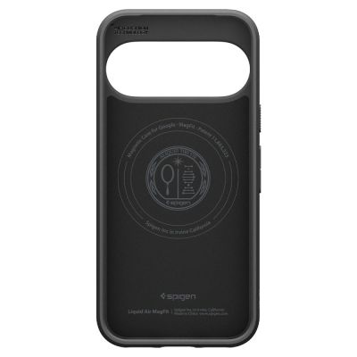 4. Etui Spigen Liquid Air Mag MagSafe na Google Pixel 11 Pro - czarne matowe