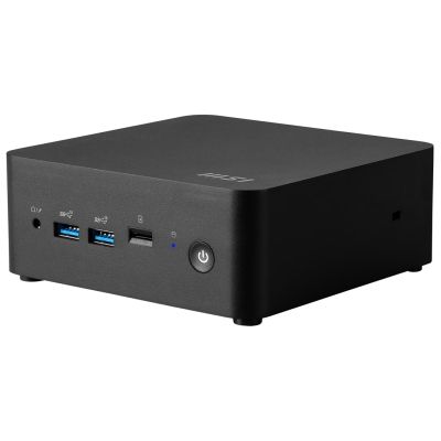 9. MSI Cubi NUC 1MG-237BEU 0.84L sized PC Czarny 150U Intel SoC