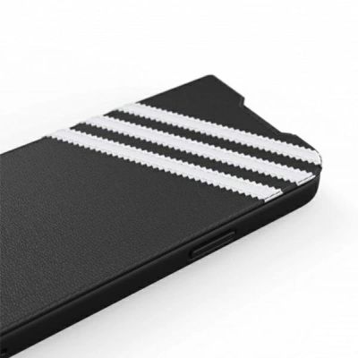 4. Etui Adidas OR Booklet Case PU na iPhone 13 Pro / iPhone 13 - czarno-białe