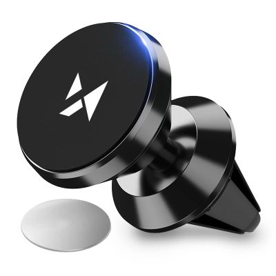 2. Wozinsky uchwyt magnetyczny do kratki samochodu czarny (WMH-04)