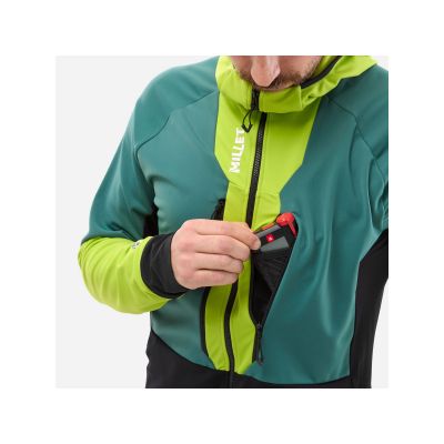 5. Kurtka narciarska męska MILLET M PIERRAENT HOODIE czarna