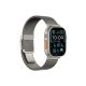 2. Pasek AMAZINGTHING Titan Premium Metal Band na AppleWatch 38/40/41/42/44/45/46/49 mm - srebrny