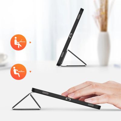 5. Etui z ekoskóry Dux Ducis Domo z podstawką do Samsung Tab S10+ / S9+ / S9 FE+ - czarne