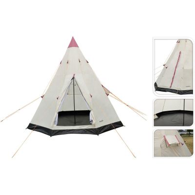 25. NAMIOT TIPI 250X250X240CM BEŻOWY REDCLIFFS