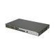6. FiberHome S4820-28T-X-PE-AC łącza sieciowe Zarządzany L2/L3 Gigabit Ethernet (10/100/1000) Obsługa PoE 1U Czarny, Szary