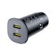 4. Ładowarka samochodowa Baseus GoTrip 2 x USB-C 30W - czarna