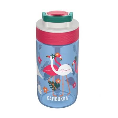 2. Kambukka butelka na wodę dla dzieci Lagoon 400ml Blue Flamingo