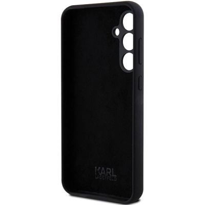 7. Etui Karl Lagerfeld Silicone Ikonik Metal Pin na Samsung Galaxy S23 FE - czarne