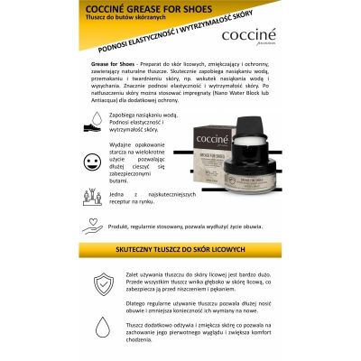 7. Tłuszcz do skór licowych Coccine DA0242