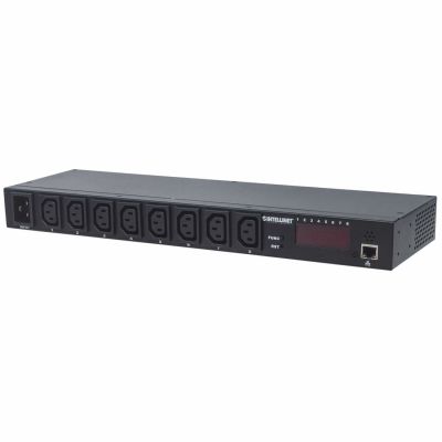 LISTWA ZASILAJĄCA Intellinet 163682 PDU 8x gniazdo sieciowe Czarna