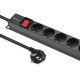 2. Qoltec Aluminiowa Listwa zasilająca PDU do  RACK | 16A |  16 x SCHUKO| Pionowa | 1.8m