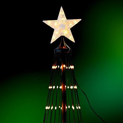 3. CHOINKA DEKORACYJNA 550LED SUPER CIEPŁY BIAŁY 300CM BLACK