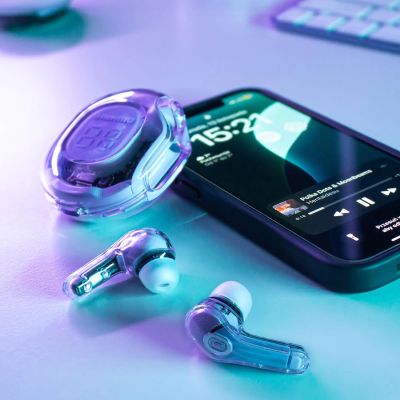 6. Acefast T8 dokanałowe słuchawki bezprzewodowe TWS Bluetooth - miętowe