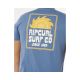 4. Koszulka męska RIP CURL Pacific Rinse Sunrise Tee niebieska