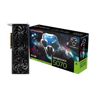 9. Gainward karta graficzna GWD RTX 5070 Python III 12 GB pamięci GDDR7
