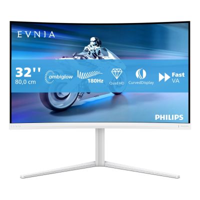 2. monitor Philips 80.0cm (31.5") 32M2C5501 16:09 2xHDMI+DP zakrzywiony w