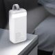 5. Powerbank Wozinsky W8-W 30000mAh 30W 2x USB-A i USB-C z latarką - biały