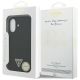 8. Etui Guess Silicone Triangle Logo MagSafe do iPhone 17 - czarne