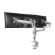 2. Uchwyt stołowy LogiLink BP0090 17''-32'' 21KG 3 Monitore Silver