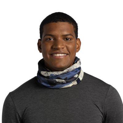 3. Chusta wielofunkcyjna Buff Merino Lightweight Prints - digital prints esyr blue