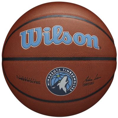 4. Piłka Wilson NBA Team Minnesota Timberwolves Ball WTB3100XBMIN