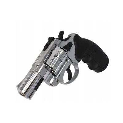 6. Rewolwer hukowy alarmowo sygnałowy ZORAKI R1-K6L BAS lufa 2,5" kal. .22 Long Blank chrom błysk (R1256MNP-BAS)