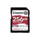 12. KINGSTON SDXC Canvas 256GB React Plus UHS-II 280R/150W U3 V60 for Full HD/4K