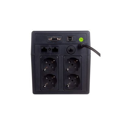 4. UPS Digitus DN-170065 line-interactive 0,8kVA 480W 4x gniazdo sieciowe