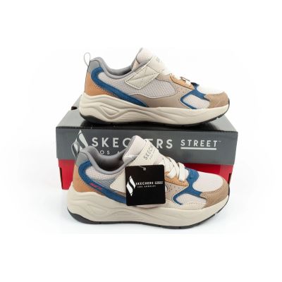 9. Skechers Nova Jogger buty sportowe dziecięce na rzep dla chłopców