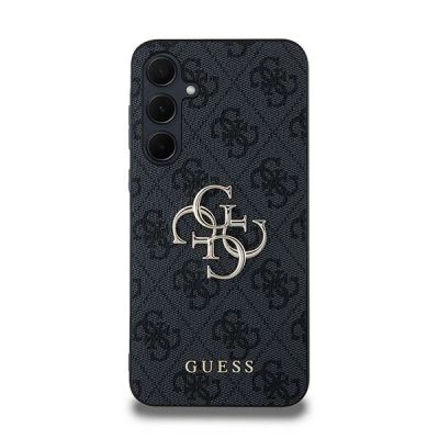 3. Etui Guess 4G Big Metal Logo na Samsung Galaxy A35 - czarne