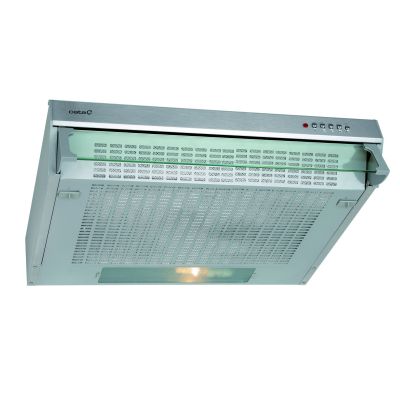 2. Okap CATA Hood FK SLIM 6000 X Konwencjonalny Klasa efektywności energetycznej B, Szerokość 60cm | 162 m3/h | Mechaniczne | LED | Stal nierdzewna