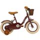 11. Rower dziecięcy Huffy Vintage 12" bordowy (22255W)