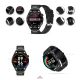 2. Smartwatch GIEWONT Vertex SmartCall GW450-2 Carbon/Carbon Leather