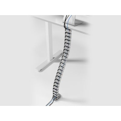 6. Equip 650860 organizator na kable Biurko Tuleja kablowa Szary 1 szt.