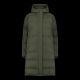 Płaszcz z kapturem damski CMP kurtka zimowa ocieplana wodoodporna zielona (34K0096/F905)