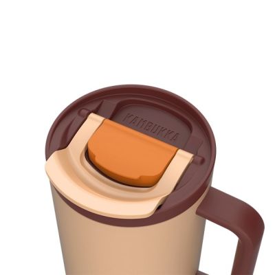 6. Kubek termiczny ze słomką Kambukka Rio Tumbler 950ml, Almond Dream