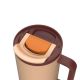 6. Kubek termiczny ze słomką Kambukka Rio Tumbler 950ml, Almond Dream