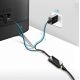 7. Karta sieciowa Ugreen 30985 zewnętrzna do Chromecast ze złączami micro USB / USB-A 100Mb/s 1m - czarna