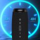 13. Głośnik bezprzewodowy Dudao Y21Pro podświetlany RGB Bluetooth 5.3 - czarny