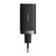 6. Szybka ładowarka sieciowa GaN 2xUSB C 1xUSB 65W Baseus GaN5 Pro + kabel USB C - USB C 100W - czarna
