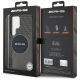 8. Etui AMG Transparent Rhombs MagSafe na Samsung Galaxy S25 Ultra  - czarne