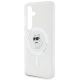 6. Etui Karl Lagerfeld IML Choupette MagSafe na Samsung Galaxy S24 - przezroczyste
