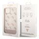 8. Etui Guess 4G Pattern Script na iPhone 14 Plus - różowe