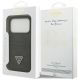 8. Etui Guess 4G nauble Card Triangle na iPhone 17 Pro - czarne